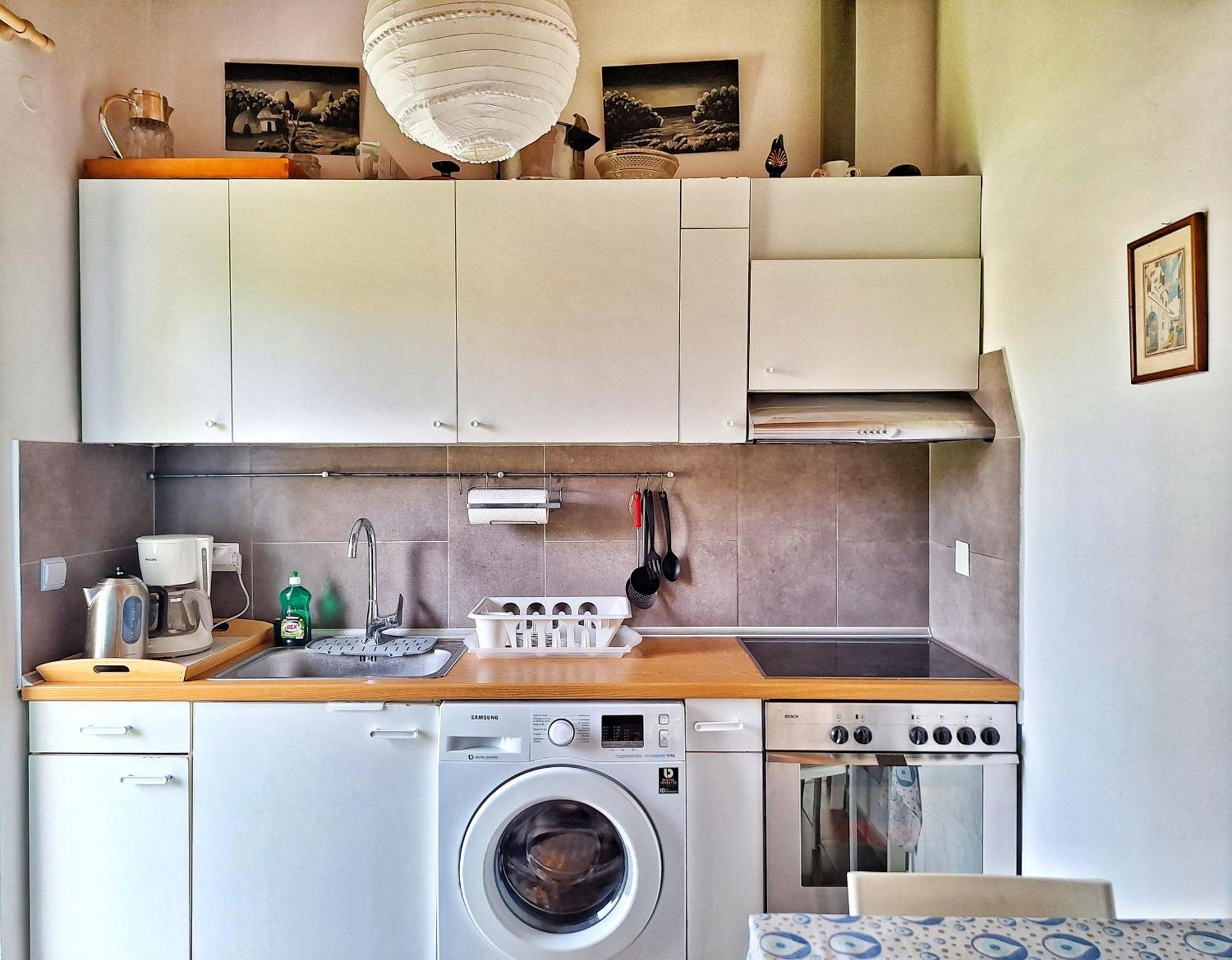 Lemami Seafront Bungalows Kavos Bilik gambar